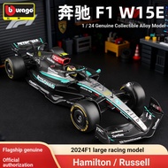 Between Racing F1 Racing 1: 24 Mercedes-Benz W15 Formula Model Large Car Model W14 Alloy Car Hamilto