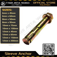 Sleeve Anchor 12mm / Expansion Bolt/ Concrete Anchor/ Mechanical Anchoring / Fix Bolt Fastene