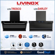 Livinox LCH-DARLEY DC-90FB 2100 m³/h / LCH-TRESCO DC-90BL 2780 m³/h i-Sync BLDC Motor Kitchen Cooker