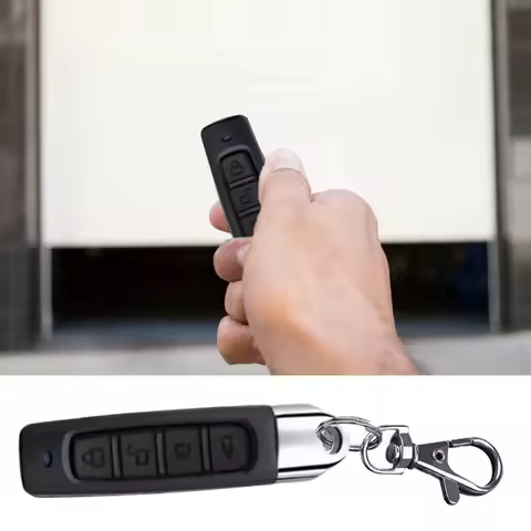 433MHZ Auto Duplicate Remote Control Electric Cloning Gate Garage Door Car Key Garage Gate Door Open