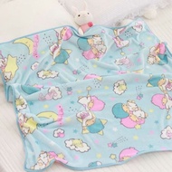 Cute cartoon gemini Coral Blanket Bed man nap air conditioning sofa small quilt Summer Flannel Blank