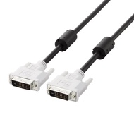 DVI-D Cable - DVI-D 1.0m ELECOM CAC-DVDL10BK