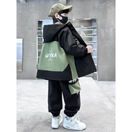 Handsome Boy Suit Children Autumn Sportswear 2026 New Style Medium Big Boy Handsome Boy Fried Street