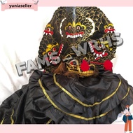 Barongan Telon Vip Size 22 Full Wood Barongan Caplokan Kayu Black Mamba Fm -47