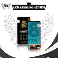 LCD TOUCHSCREEN SAMSUNG A71 / A715 / A71 2020 / M51 / M515 / M515F 4G COMPLETE ORIGINAL LCD