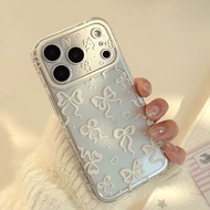 Clear Pearl Bow Case Infinix Smart 20 Note 60 Pro Camon 50 Pro Tecno Spark G0 3 2 Hot 60 Pro Plus 60