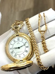 Wa Dalia Antimagnetic 歐洲品牌 羅馬數字計時  蒸汽火車 東方快車 手上鍊 懷錶 機械錶