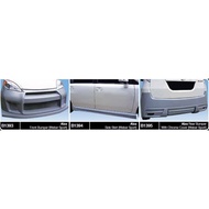 Perodua alza 2005 - 2020 weber sport bodykit body kit front side rear skirt lip 2006 2007 2008 2009 2010 2011 2012 2015