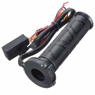 Universal 7/8Inch 22mm Electric Heated Grips Hand Warmer Adjustable Hot Grip 12V