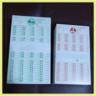 ❍ ▙ – ENDING CARD , PBA CARD , BACK TO BACK ENDING CARD SMALL & medium&big,1BUNDLE (100PCS)