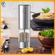 Electric Salt and Pepper Grinder Rechargeable Automatic Pepper Mill with Adjustable Coarsenes with L