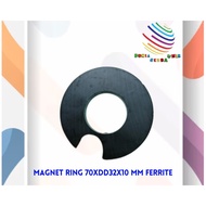 MAGNET RING 70xDD32x10 MM FERRITE