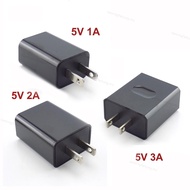 5V 1A 2a 3A Single USB Port US Plug USB Travel Charger Adapter Wall Charger Power Adapter  MY11L3