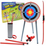 Children's Safety Bow and Arrow Darts Parent-Child Sucker Shooting Toys Outdoor Sports Equipment Simulation Archery Bow