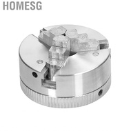 homesg Lathe Chuck for Grinding Machine 3 Jaws4 Jaws Manual Self-Centering Mounting Bolt Milling Tur