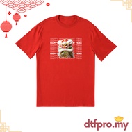 CNY 2025 T - Shirt 新年衣服 蛇年 2025 DTF PRO Happy CNY  Printing T-shirt | Kemeja T-shirt Cetakan CNY