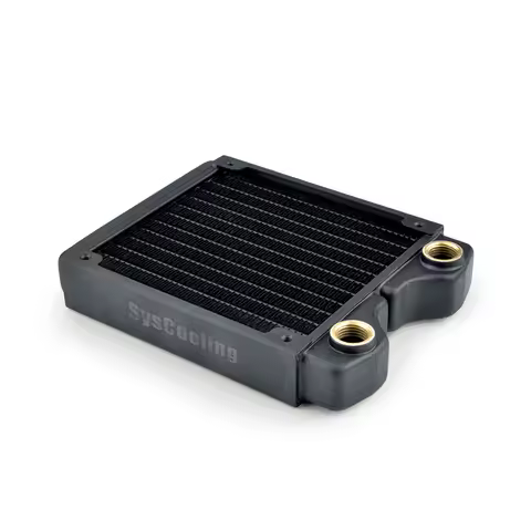 Syscooling PT120 water cooling radiator 120mm copper radiator G1/4 thread for water cooling system