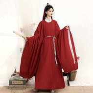 Hanfu Song Made Round Neck Robe cos Uniform Official Uniform Wedding Suit