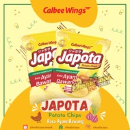 Japota Potato Chips Rasa Ayam Bawang + Bawang Goreng Asli 68 gr - Ayam Bawang