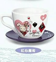 售完7-11 City Cafe 深情馬戲團 咖啡優雅杯盤組 紅心魔術✧愛♥霏兒✧