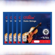 Alice Full Set Violin Strings A703/706 One String 2/3/4 Strings Violin Line Professional Instrument