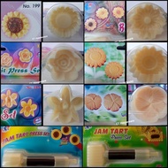 Jam Tart Mould/Biscuit Press/Acuan Jem Tart/Penekan Biskut