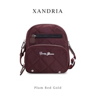 Candy Flowers กระเป๋าสะพาย รุ่น Xandria ขนาด 6.5" กะทัดรัด น่ารัก น่าใช้ หรูหรา ด้วยไดมอนด์คัต แต่งด