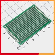 [3 Pieces]- FR4 PCB Solder Test Board 4x6cm Double-Sided Green Coating Shop