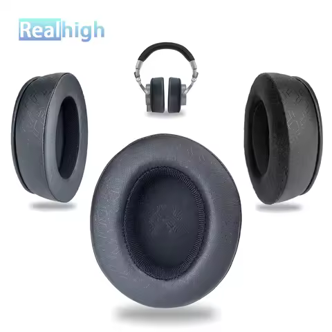 Realhigh Replacement Ear Pad For Audio Technica ATH-M50x, ATH-M50xBT, ATH-M40x, ATH-M30x, ATH-M20x, 