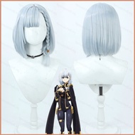 SY6 The Eminence in Shadow Beta Cosplay Wig Anime Hair Hairpiece Heat Resistant Halloween Party YS6