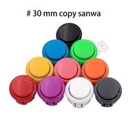 【Fast and Free Delivery】 50 Pcs / Batch Sanwa 30mm Push Button Switch Button Of For The Arcade Game Diy Machine Parts