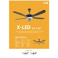 X-LED CEILING FAN NSB FAN 56inch 42inch REMOVE CONTROL 吊扇