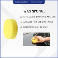 【CARMAX】Tyre Wax Sponge Wax Tayar Wax Car Detailing Kit Car Wash Accessories 打蠟海绵 洗車工具