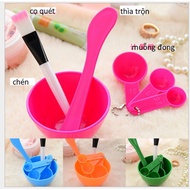 BRUSH CUP SET OF 6 MASKPiece, 6in1 BRUSH CUP SET p191-95