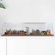 [Transparent Display Box] Acrylic Display Box Suitable for Lego 76444 Mini Diagonal Alley Building B