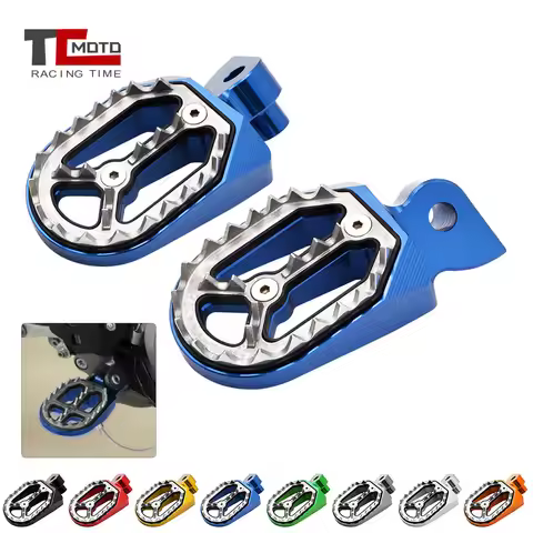Foot Pegs Pedals Rest Footpegs For Yamaha YZ65 YZ85 YZ125 YZ125X YZ250 F/FX/X YZ450F/FX WR250F WR450