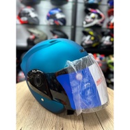 YH Pro WYS open face helmet (SIRIM) smoke visor