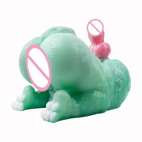 Fantasy Animal Fox Butt And Dog Dick Butt Design Male Masturbator Medical-Grade Silicone Pocket Puss