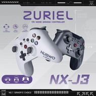 ⚡จอยเล่นเกมไร้สาย NUBWO รุ่น NX-J3 ZURIEL  Wireless Controller 2.4GHz ไร้สาย & Bluetooth🥦