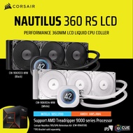 CORSAIR Nautilus 360 RS LCD Liquid CPU Cooler CW-9061033-WW/CW-9061034-WW