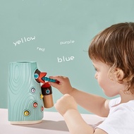 Children Toy Hungry Woodpecker Toy Montessori Engaging Fine Motor Skills for Toddlers Early Educatio
