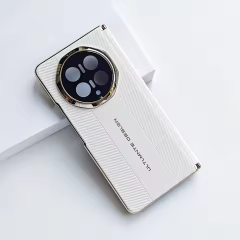For Honor Magic V6 Case Luxurious Lines Textures Foldable Scratch-resistant Shockproof Cover For Hon