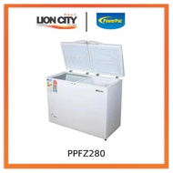 PowerPac PPFZ280 Chest Freezer 2 Door CFC Free, Chiller &amp; Freezer 280L
