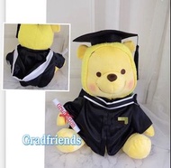 Winnie the Pooh /小熊維尼 畢業公仔 Gradfriends