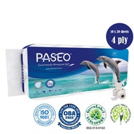 Paseo Bathroom Roll / Toilet Paper 4ply (10 rolls x 200 sheets)