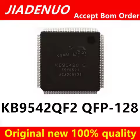 (1piece)100% New KB9542Q F2 KB9542QF2 QFP-128 Chipset