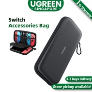 UGREEN Switch Carrying Case for Nintendo Switch Lite Portable Hard Shell Travel Case Pouch Protective Cover Bag with 9 G