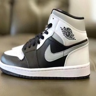 Air Jordan 1 Mid 白影子 黑白灰 影子灰
