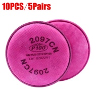 Lots of Painting Spray Industry Dustproof 2091/2097 Particulate Filter P100 for 6800 7502 6200 FF402