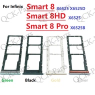For Infinix Smart 8 Smart 8HD Smart 8pro X6525 X6525B X6525D Sim SD Card Tray Slot Holder